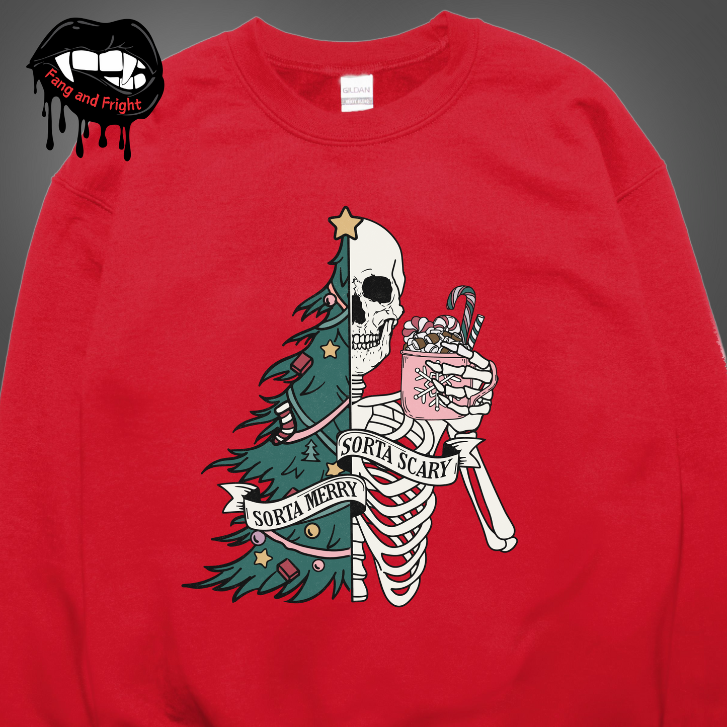 Sorta Scary Sorta Merry Sweatshirt